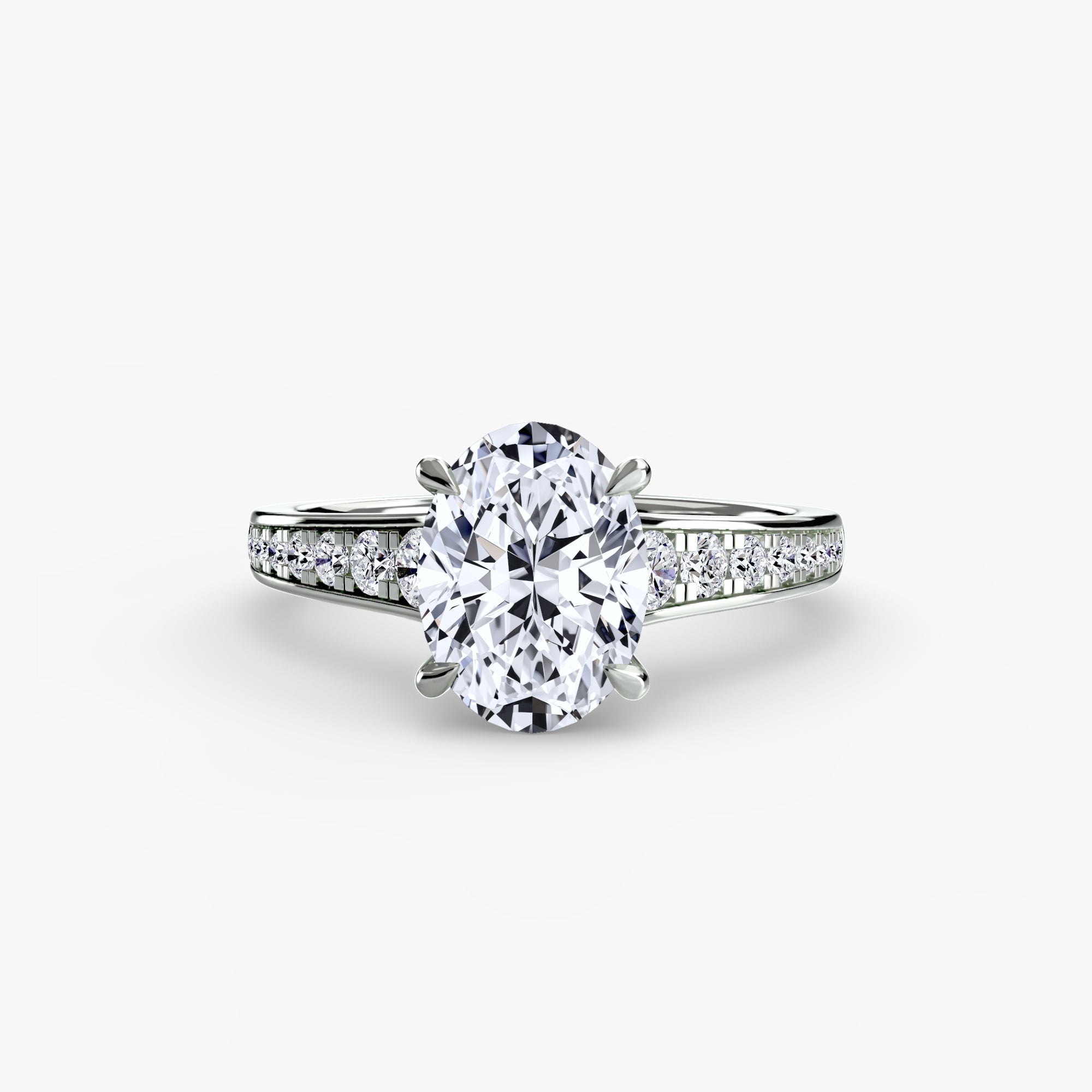 Handcrafted Setting ct – profile view