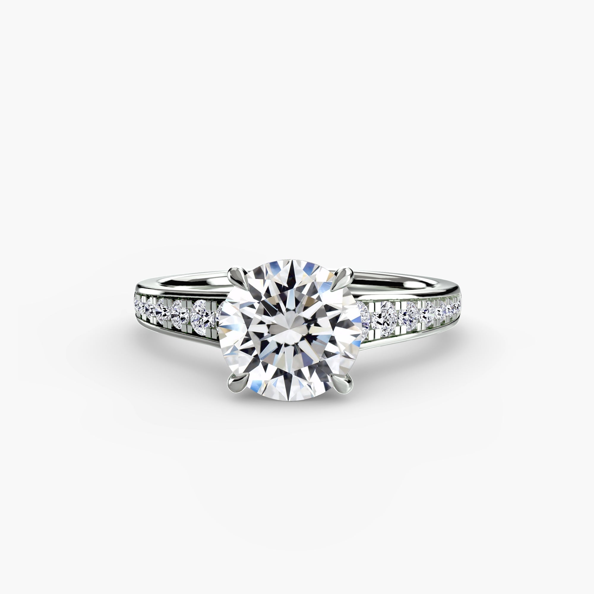 Earth-Mined Precious Stone Setting ct Gold – main view
