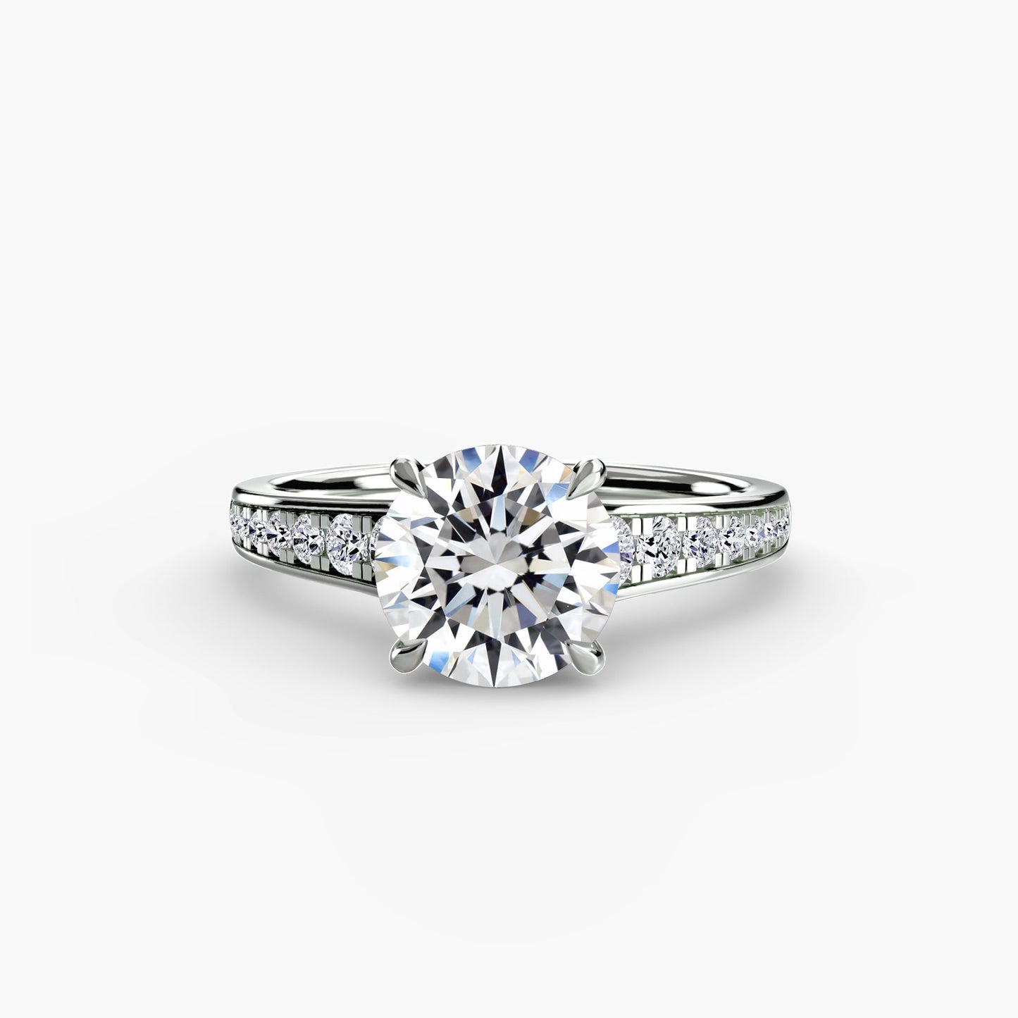 Earth-Mined Precious Stone Setting ct Gold – main view