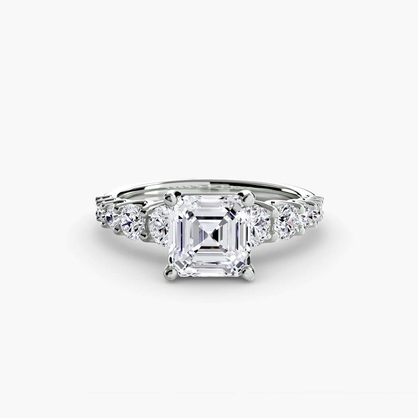 Natural Brilliant Diamond Setting 1.38 ct Gold – close-up