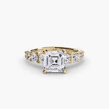 Natural Brilliant Diamond Setting 1.38 ct Gold – close-up