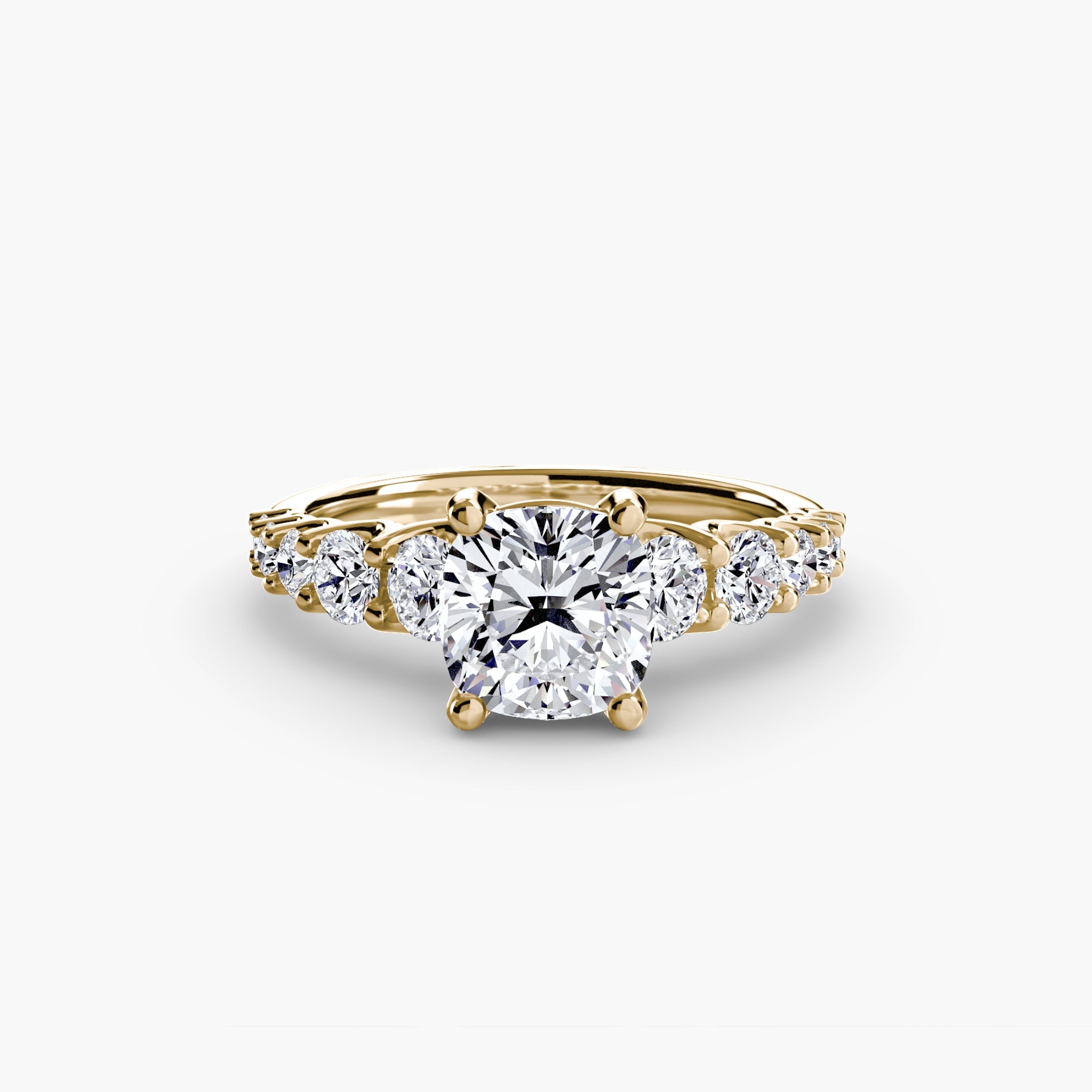 Brilliant Diamond Setting 1.38-ct Gold – angle view