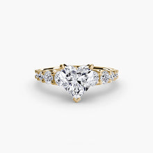 Natural Brilliant Diamond Setting – detail view