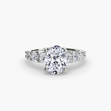 Brilliant Diamond Setting 1.38-ct Gold – profile view