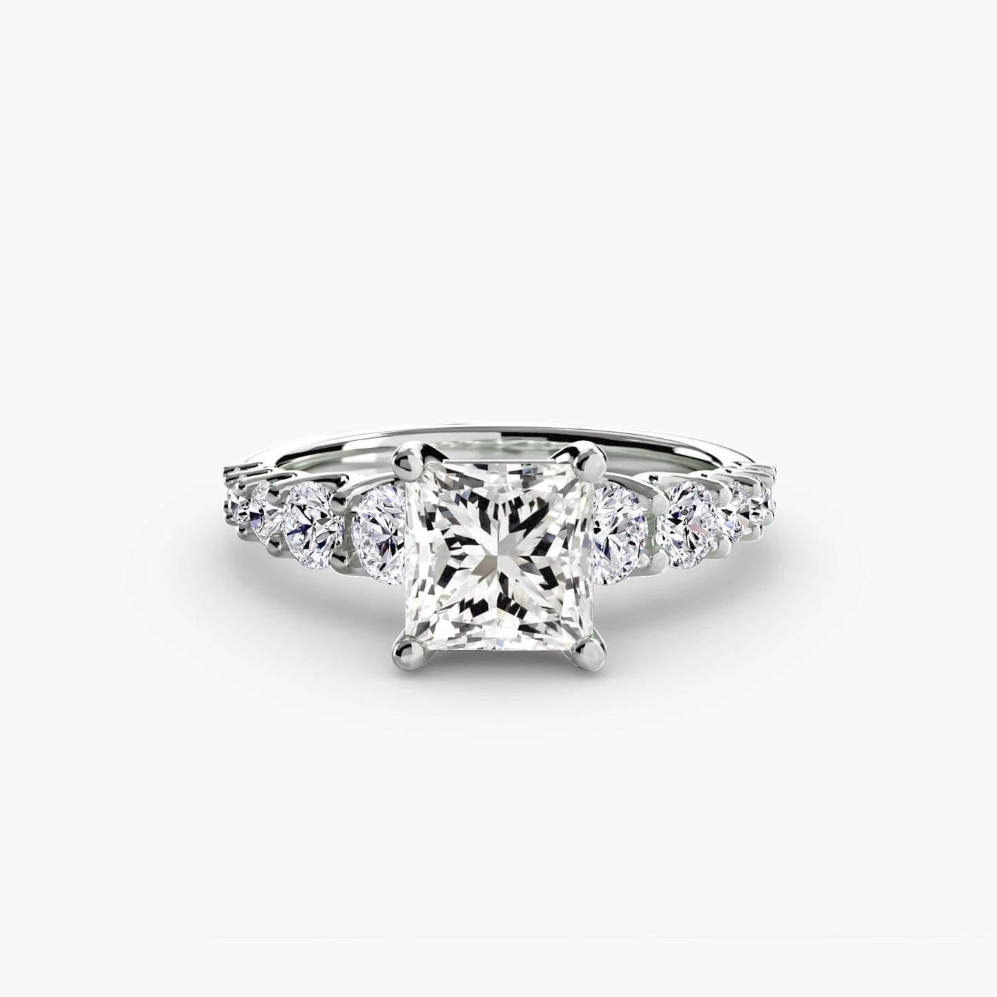 Brilliant Diamond Setting 1.38-ct Gold – side view