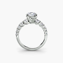 Natural Brilliant Diamond Setting – front view