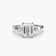 Diamond Setting 0.17-ct Gold – back view