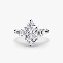 Custom Diamond Setting 0.17 ct – main view