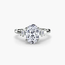 Setting Gold with Diamond – profile view