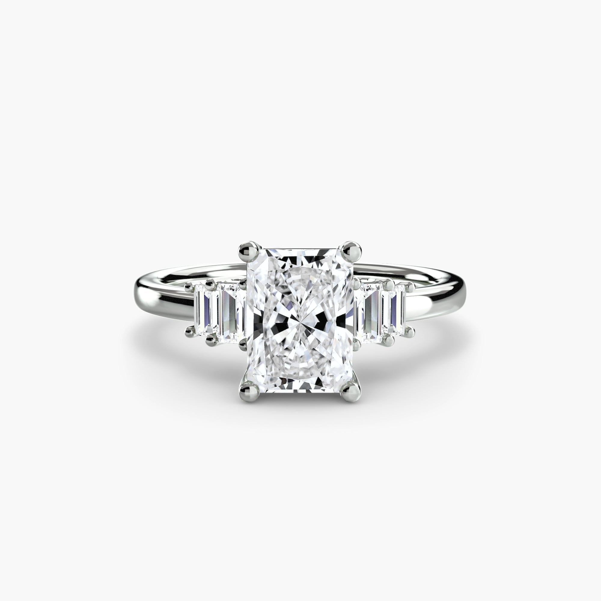 Custom Diamond Setting 0.17 ct – alternate view