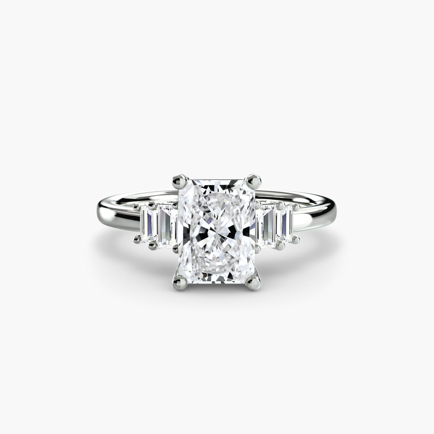Custom Diamond Setting 0.17 ct – alternate view