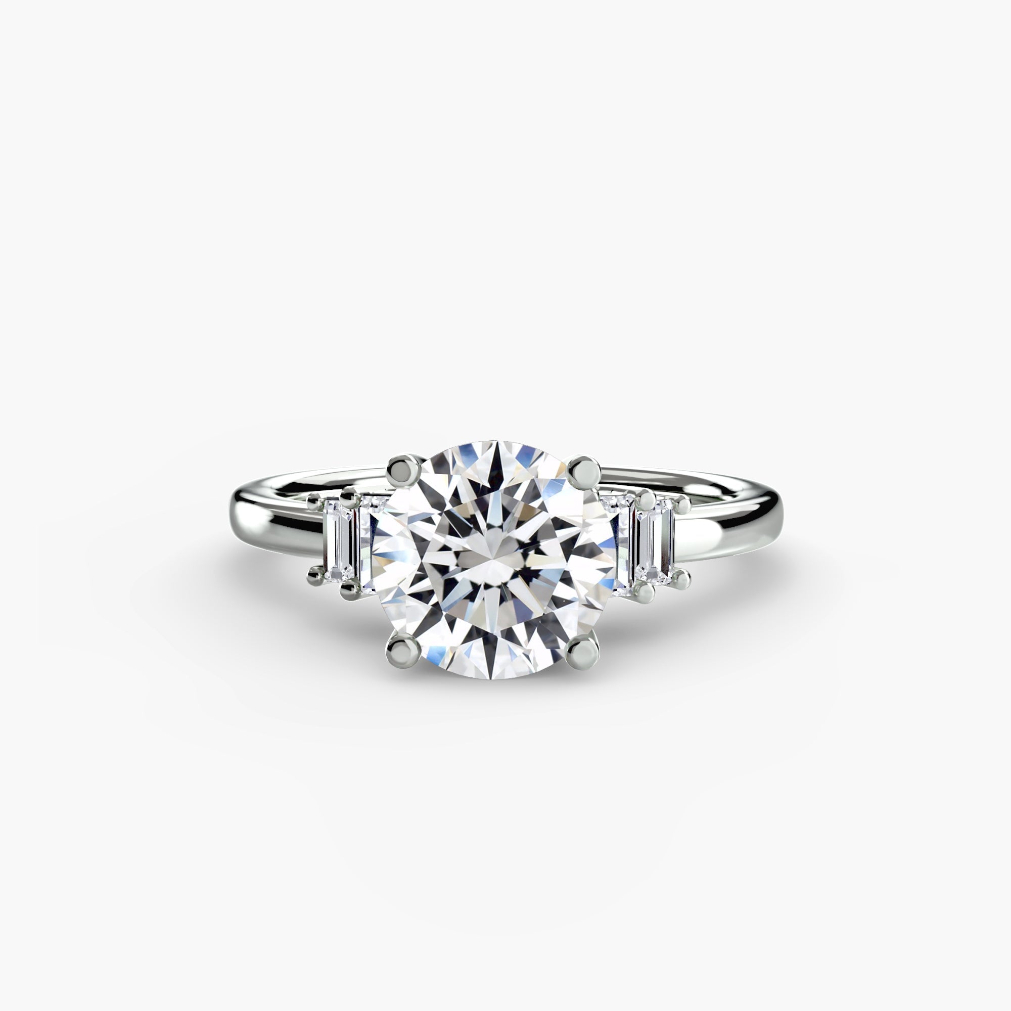Earth-Mined Diamond Setting – main view