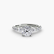 Real Brilliant Diamond Setting – angle view