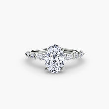 Brilliant Diamond Setting 0.29-ct Gold – profile view