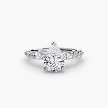Brilliant Diamond Setting 0.29-ct Gold – top view