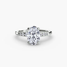 Authentic Precious Stone Setting – profile view