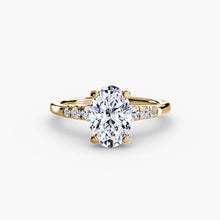 Authentic Precious Stone Setting ct Gold – profile view