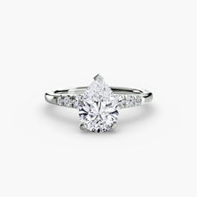 Authentic Precious Stone Setting ct Gold – top view