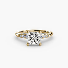 Precious Stone Setting -ct Gold – side view