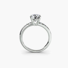 Precious Stone Setting -ct Gold – front view
