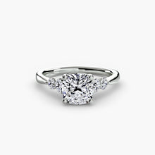 Earth-Mined Gemstone Setting – angle view