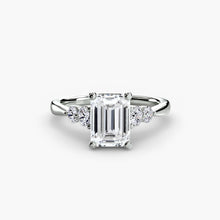 Earth-Mined Gemstone Setting – back view