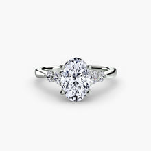 Earth-Mined Gemstone Setting – profile view