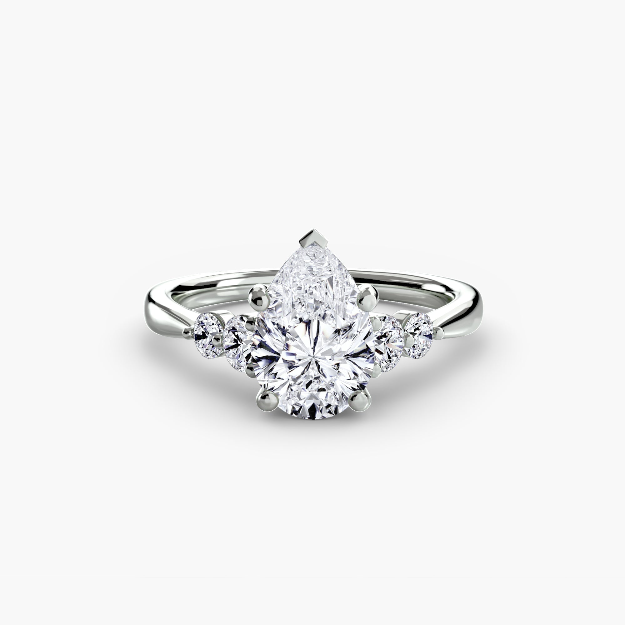 Gemstone Setting -ct Gold – top view