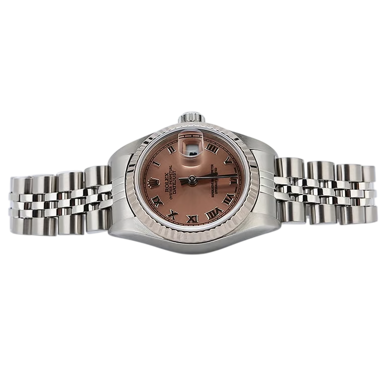 ROLEX LADY SALMON ROMAN DIAL WATCH
