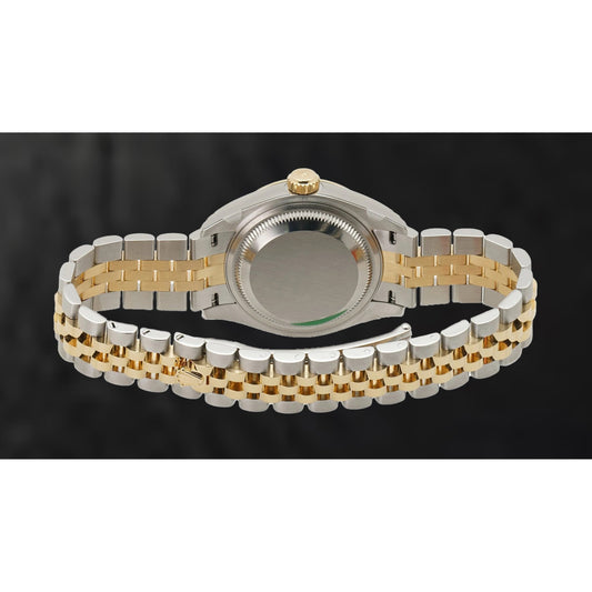 Rolex Two-Tone 18K Gold with Brilliant Diamond – front view