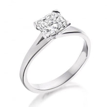 Radiant Cut 1.50 Carat Solitaire Natural Diamond Wedding Ring Gold White 14K