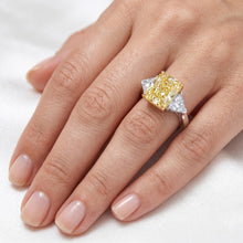 Radiant Cut Fine Jewelry Ring – Fancy Yellow Diamond 5 ct