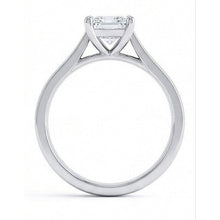 Radiant Cut Solitaire 1.10 Carat Natural Earth Mined Diamond Wedding Ring White Gold 14K