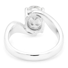 Radiant Twisted Shank Brilliant Diamond Solitaire Engagement