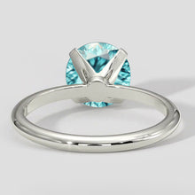 Rare Paraiba Tourmaline Ring Solitaire