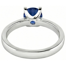 Real 2 Carat Sapphire Engagement Ring