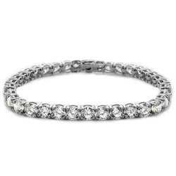 Real 50 Pointer Tennis Bracelet Prong Set Diamond