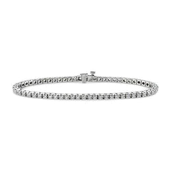 Real Classic Women's Diamond Tennis Bracelet