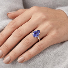 Real Cornflower Blue Sapphire Precious Stone Ring 3 ct – 14