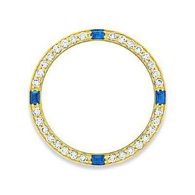 Real Custom Diamond Bezel To Fit Rolex Datejust All Watch Models 2.50 Ct.