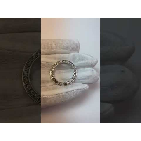 Real Diamond Bezel To Fit Datejust Or Date 26 Mm Watch Ladies Custom 3 Ct