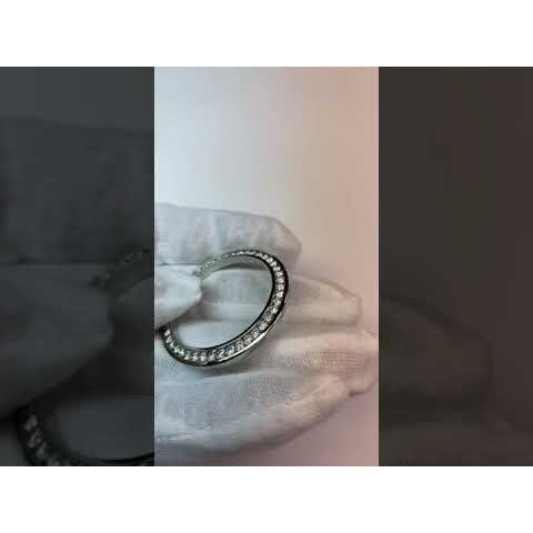Real Diamond Bezel To Fit Rolex Datejust Or All Watch Models Custom 3 Ct. 36 mm