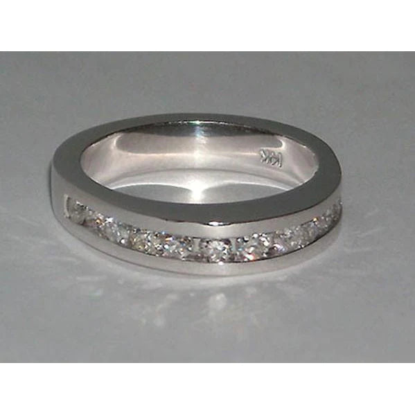 Real Diamond Engagement Ring And Band Set 4.76 Carats White Gold 14K