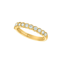 Real Diamond Half Eternity Band New 0.50 Carats 14K Yellow Gold
