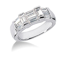 Real Diamond Ring White Gold Band Set 6 Carats