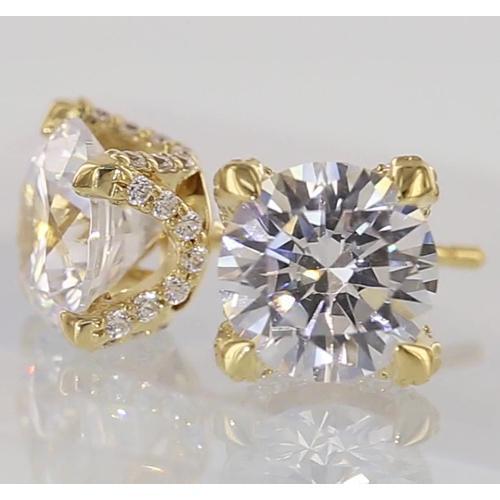 Diamond Stud Earring 2.80 Carats