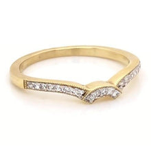 Real Diamond Wedding Band 0.75 Carats Women Yellow Gold 14K 