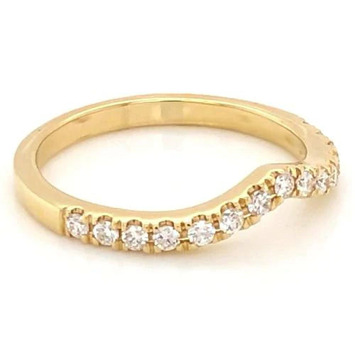 Diamond wedding band settings on sale woman