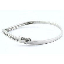 Real Diamond Women Bangle 3 Carats White Gold 14K Jewelry