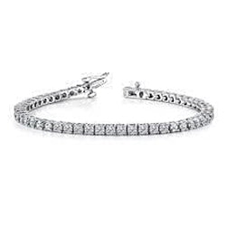 Real Formal Women's Diamond Tennis Bracelet